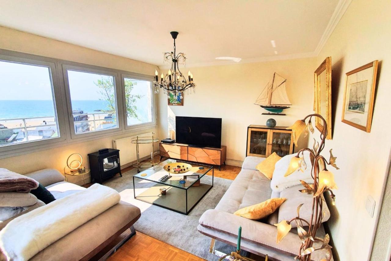 Bright Apt With Balcony Panoramic View Saint-Malo Buitenkant foto