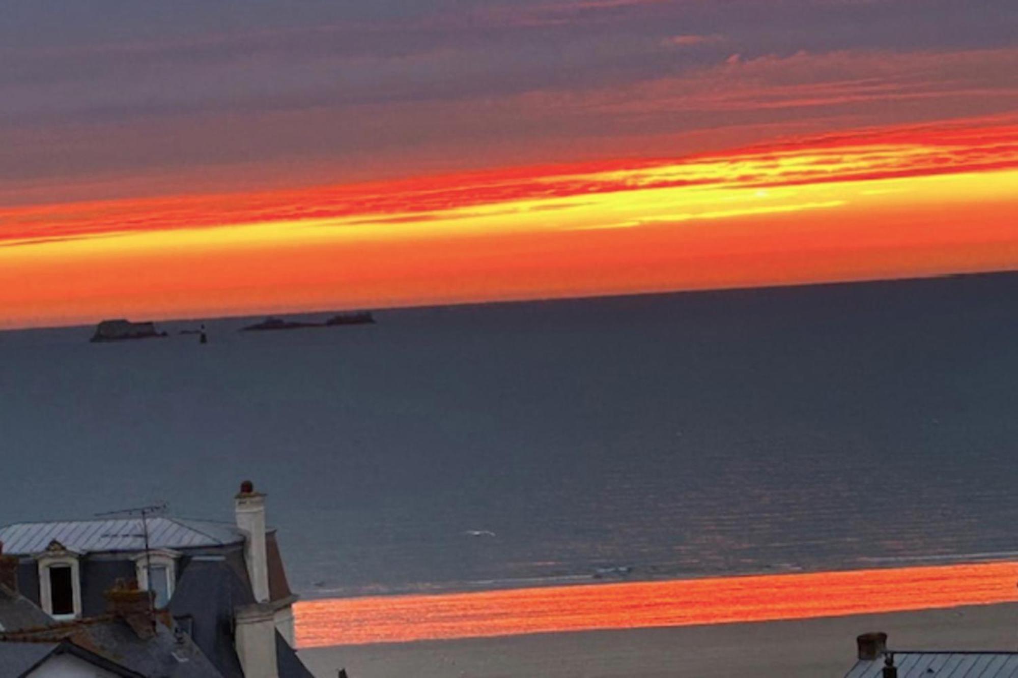 Bright Apt With Balcony Panoramic View Saint-Malo Buitenkant foto